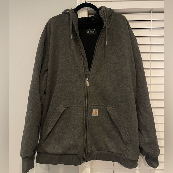 Carhartt Shirts Carhartt Mens Rain Defender Jacket Heavy And Warm Mens Xlt Poshmark